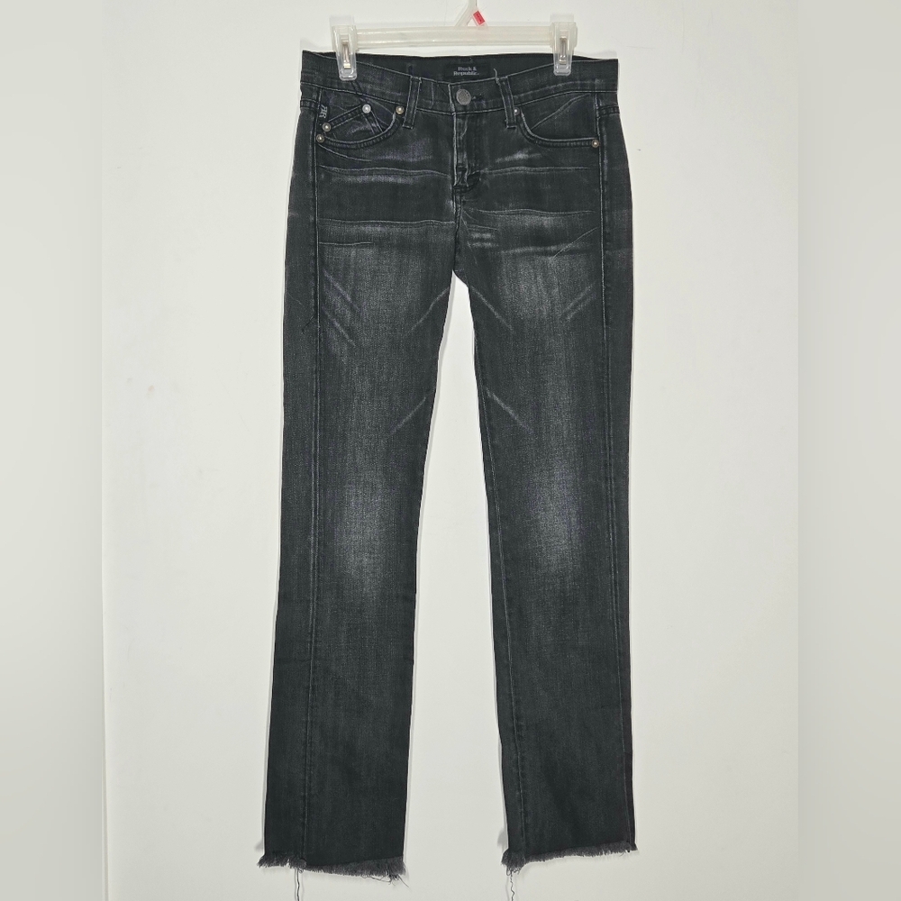 Rock & Republic Charcoal Ankle Jeans